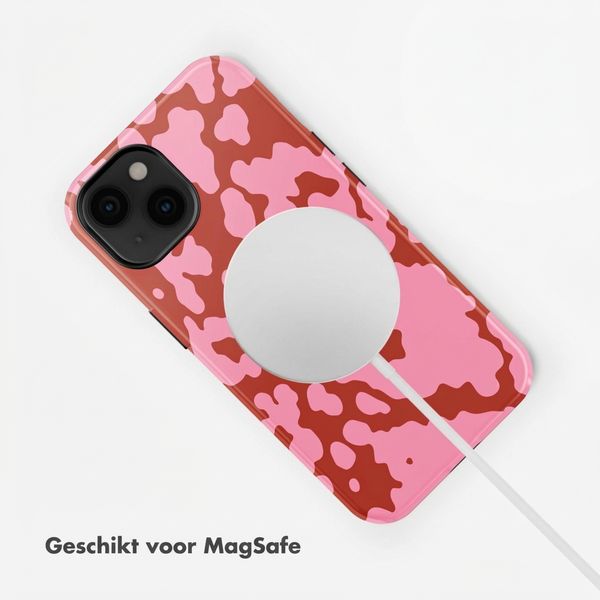 Selencia Vivid Backcover met MagSafe Apple iPhone 14 - Moo’d Blush Pink
