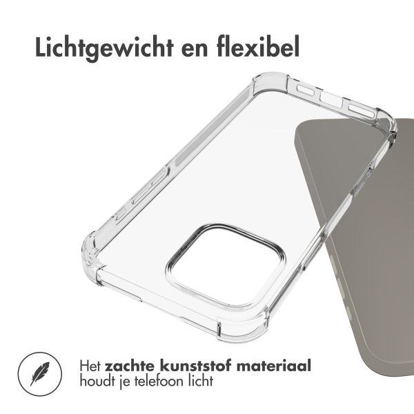 imoshion Shockproof Case Apple iPhone 16 Pro Max - Transparant