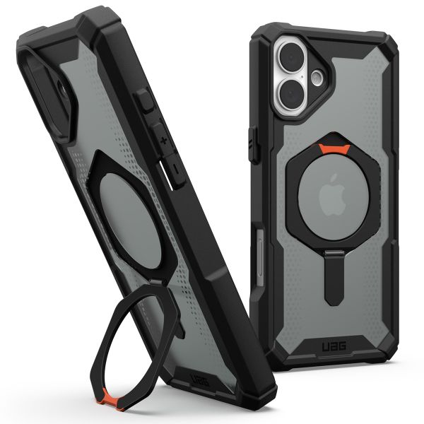 UAG Plasma XTE Backcover MagSafe iPhone 16 Plus - Black / Orange