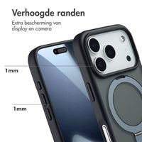 Accezz Ring Stand Backcover met MagSafe Apple iPhone 17 Pro - Zwart