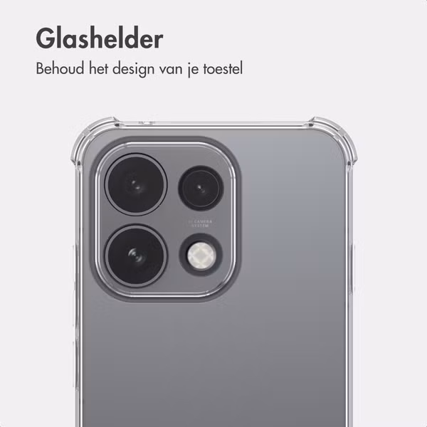 imoshion Shockproof Case Oppo Reno 16 / 16 Pro - Transparant