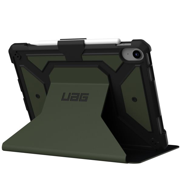 UAG Metropolis Bookcase Apple iPad 11 (2025) 11 inch A16 / iPad 10 (2022) 10.9 inch - Groen