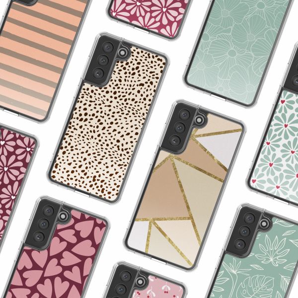 imoshion Design hoesje Samsung Galaxy S21 FE - Desert Dots