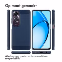 imoshion Brushed Backcover Oppo A60 4G - Donkerblauw