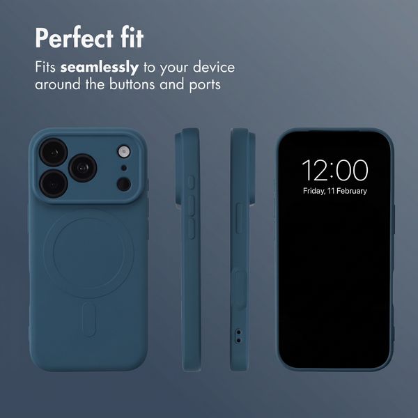 imoshion Colour Back Cover with MagSafe Apple iPhone 18 Pro Max / 17 Pro Max - Dark Blue