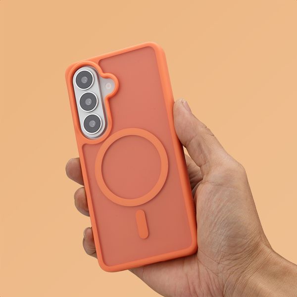 imoshion Colour Guard Back Cover with MagSafe Samsung Galaxy S26 - Orange