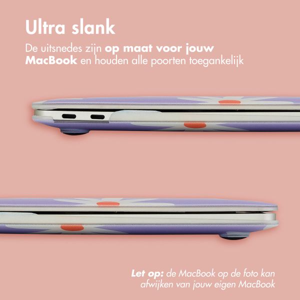 imoshion Design Laptop Cover Apple MacBook Pro 16 inch (2021 / 2023 M3 / 2024 M4 / 2026 M5) - Flowers Distance