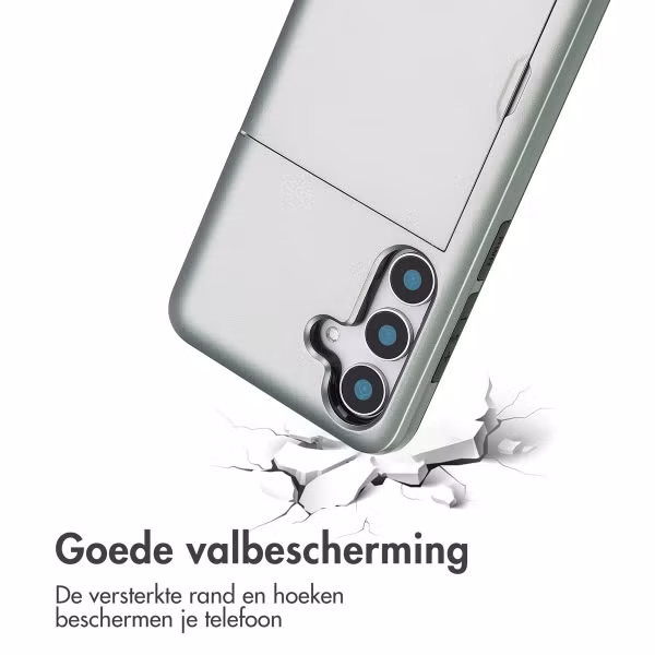 imoshion Backcover met pasjeshouder Samsung Galaxy S25 - Groen