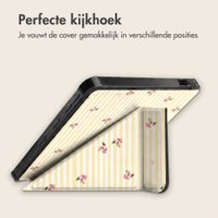 imoshion Design Vouwbare Bookcase Kobo Libra Colour - Garden Stripes