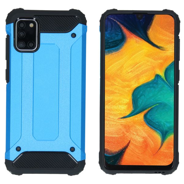 imoshion Rugged Xtreme Backcover Samsung Galaxy A31 - Lichtblauw