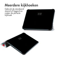 imoshion Design Trifold Bookcase Apple iPad 11 (2025) 11 inch A16 / iPad 10 (2022) 10.9 inch - Cherry Check