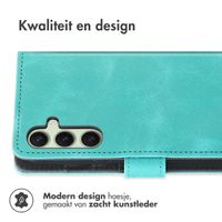 imoshion Bookcase met koord Samsung Galaxy S24 / S25 - Turquoise