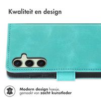 imoshion Bookcase met koord Samsung Galaxy S25 - Turquoise