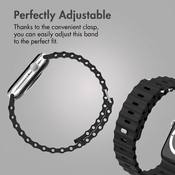 Accezz Ocean band Apple Watch | 38/40/41/42 mm - Black