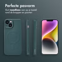 imoshion Color Backcover met MagSafe Apple iPhone 14 - Donkergroen