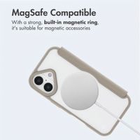imoshion Transparent Bookcase with MagSafe Apple iPhone 17 - Beige