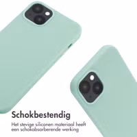 imoshion Siliconen hoesje met koord Apple iPhone 14 Plus - Mintgroen
