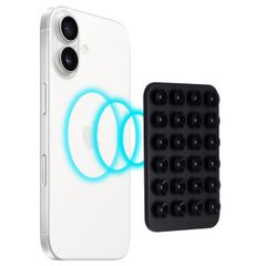 Selencia MagSafe zuignap telefoonhouder - Zwart