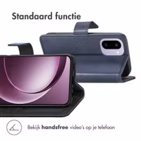 imoshion Luxe Bookcase OnePlus 15R - Donkerblauw