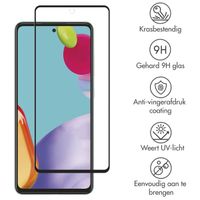 Accezz Gehard Glas Full Cover Screenprotector Samsung Galaxy A52(s) (5G/4G) / A53