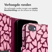 imoshion Design Bookcase Apple iPhone SE (2022 / 2020) / 8 / 7 / 6(s) - Hearty Blush