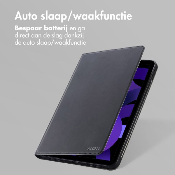 Accezz Classic Tablet Case Apple iPad 11 (2025) 11 inch A16 / iPad 10 (2022) 10.9 inch - Zwart
