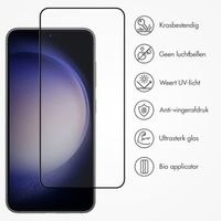 Accezz Triple Strong Full Cover Glas Screenprotector met applicator Samsung Galaxy S22 / S23