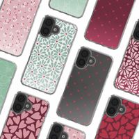 imoshion Design hoesje Apple iPhone 16 - Bloom Love Sage Green