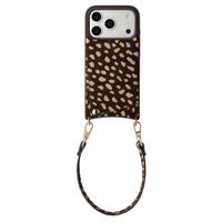 Selencia Nova Real Leather Back Cover with Card Holder Apple iPhone 17 Pro - Fawn Chic