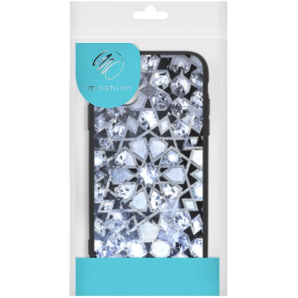 imoshion Design hoesje iPhone 12 (Pro) - Grafisch - Zilver Bling