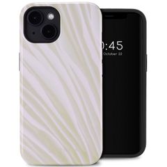 Selencia Vivid Backcover met MagSafe Apple iPhone 14 - Nature Light Brown