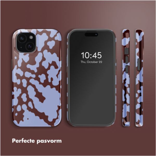 Selencia Vivid Backcover met MagSafe Apple iPhone 15 - Moo'd Lavender Glow