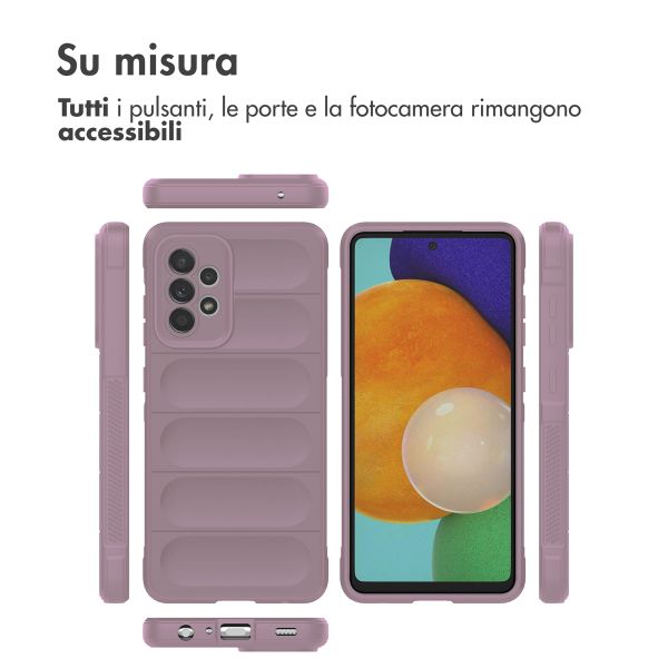 imoshion EasyGrip Backcover Samsung Galaxy A52(s) (5G/4G) - Paars