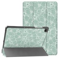 imoshion Design Trifold Bookcase Samsung Galaxy Tab A11 Plus / A9 Plus - Botanica