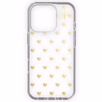 iDeal of Sweden Mirror Case Apple iPhone 16 Pro Max - Golden Hearts