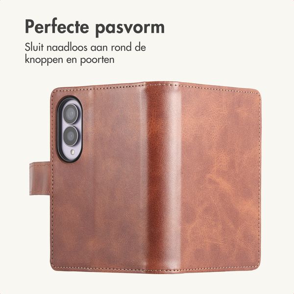 imoshion Luxe Bookcase Samsung Galaxy Z Fold 8 - Donkerbruin