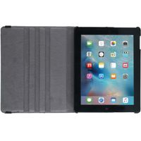 360° Draaibare Design Bookcase iPad 4 (2012) 9.7 inch / 3 (2012) 9.7 inch / 2 (2011) 9.7 inch - Groen Panter