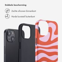 Selencia Vivid Backcover Apple iPhone 13 - Dream Swirl Pink