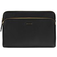 dbramante1928 Paris+ Sleeve - Laptop hoes 13 inch - Echt leer - MacBook Pro / Air 13 inch - Night Black