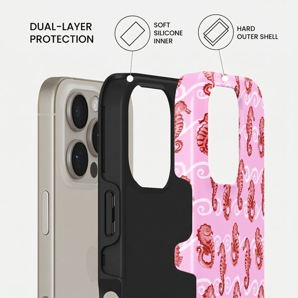 Burga Tough Back Cover with MagSafe Apple iPhone 16 Pro - Coral Reef