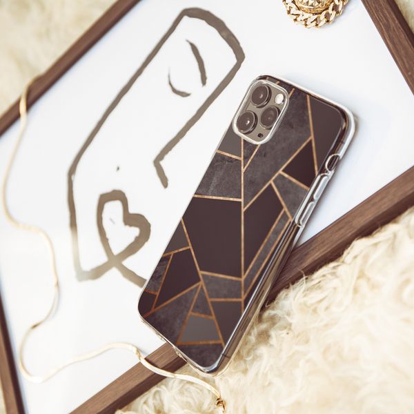 imoshion Design hoesje Samsung Galaxy S21 FE - Black Graphic