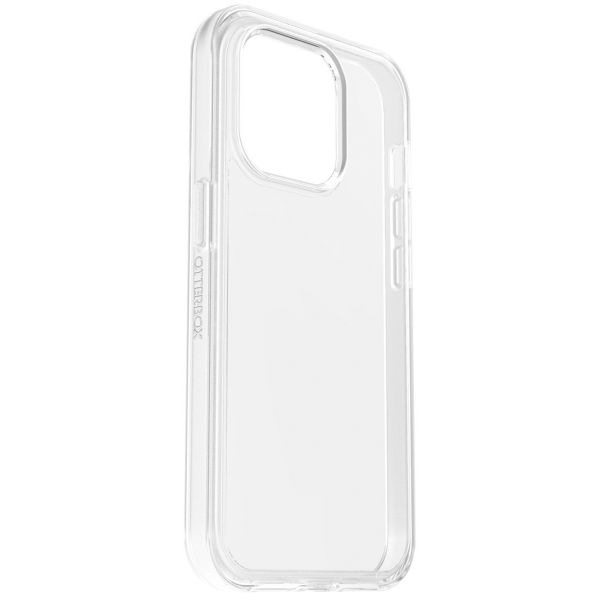 OtterBox Symmetry Backcover + Alpha Glass Screenprotector iPhone 14 Pro - Transparant