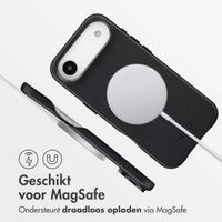 Accezz MagSafe Leather Backcover Apple iPhone Air - Onyx Black