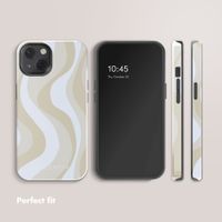Selencia Vivid Back Cover with MagSafe Apple iPhone 13 - Desert Waves Beige