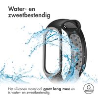 imoshion Siliconen sport bandje Xiaomi Mi Band 7 - Zwart / Grijs