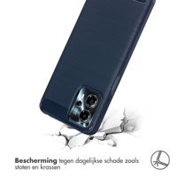 imoshion Brushed Backcover Motorola Moto G13 / G23 - Donkerblauw