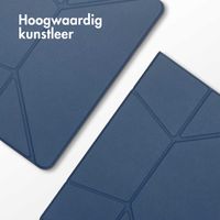 Accezz High Stand tablet case Apple iPad 11 (2025) 11 inch A16 / iPad 10 (2022) 10.9 inch - Donkerblauw