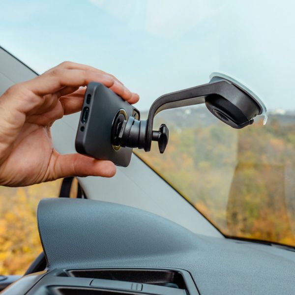 SP Connect Suction Mount - Telefoonhouder auto - Voorruit - Universeel - Zwart