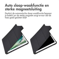 Accezz Rugged Trifold Bookcase Apple iPad 6 (2018) 9.7 inch / iPad 5 (2017) 9.7 inch / Air 2 (2014)/Air 1 (2013) - Zwart