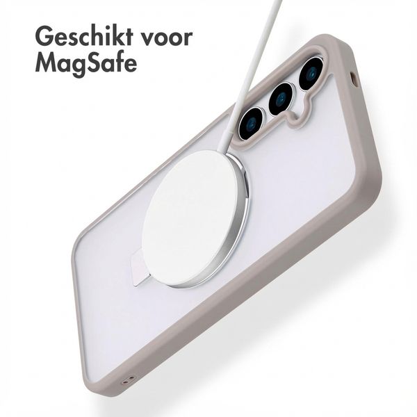 Accezz Ring Stand Backcover met MagSafe Samsung Galaxy S24 Plus - Grijs